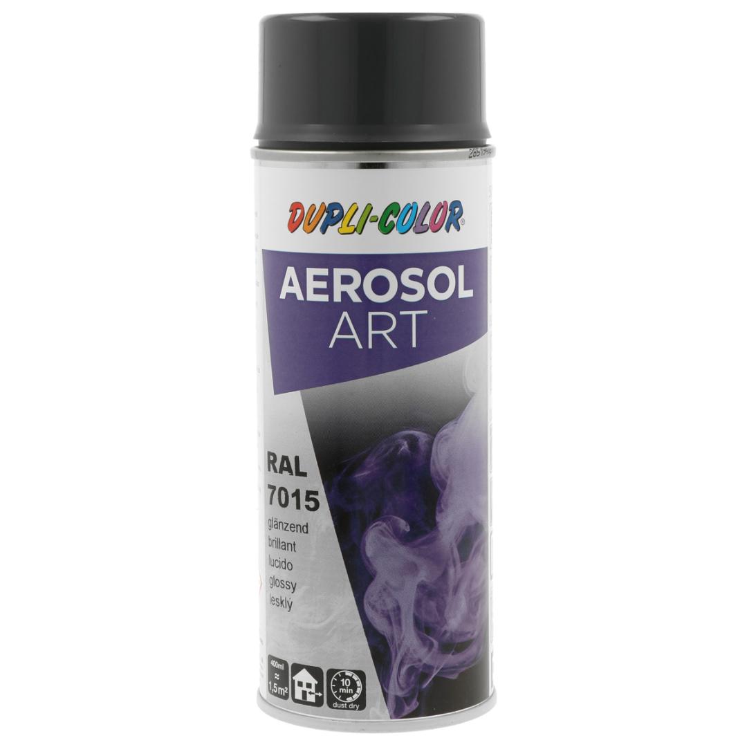 DUPLI-COLOR Aerosol Art RAL 7015 schiefergrau glanz, 400 ml