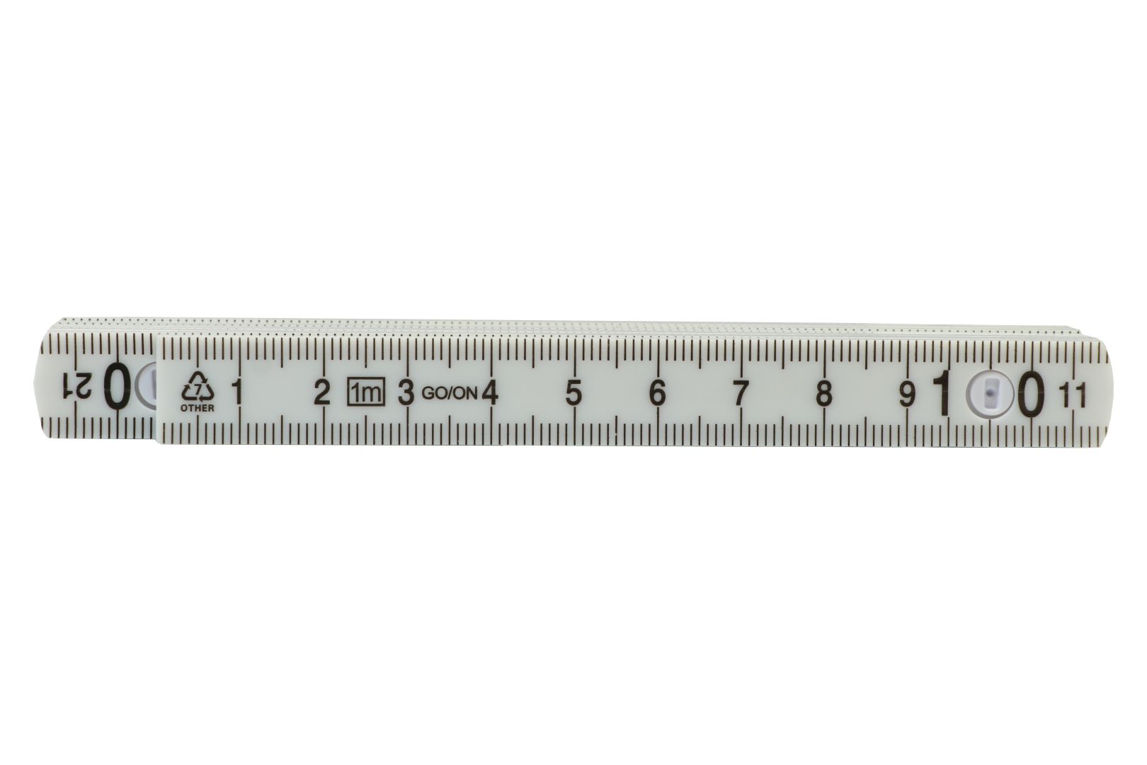 GO/ON Meterstab, aus Kunststoff, 1 m