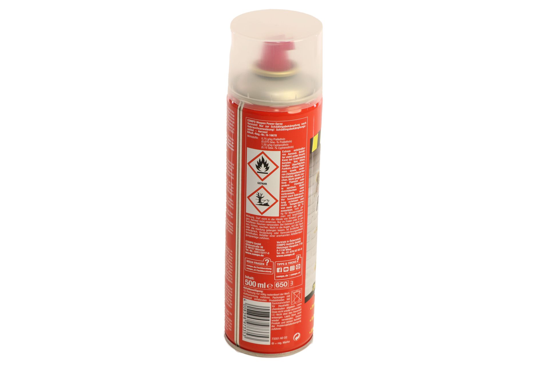 COMPO Wespen Power-Spray, 500 ml
