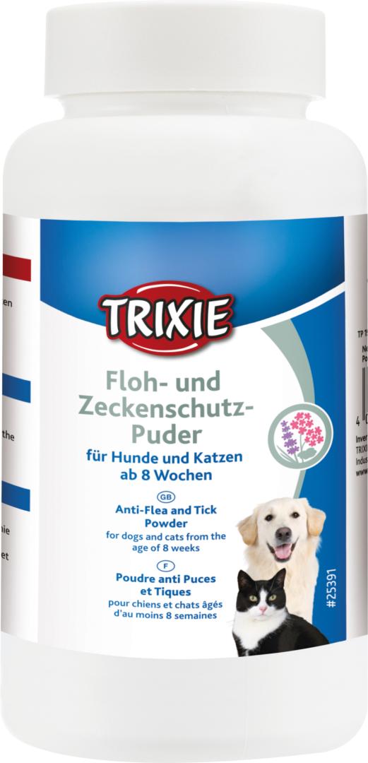 TRIXIE Floh- und Zeckenschutz-Puder, 150 g
