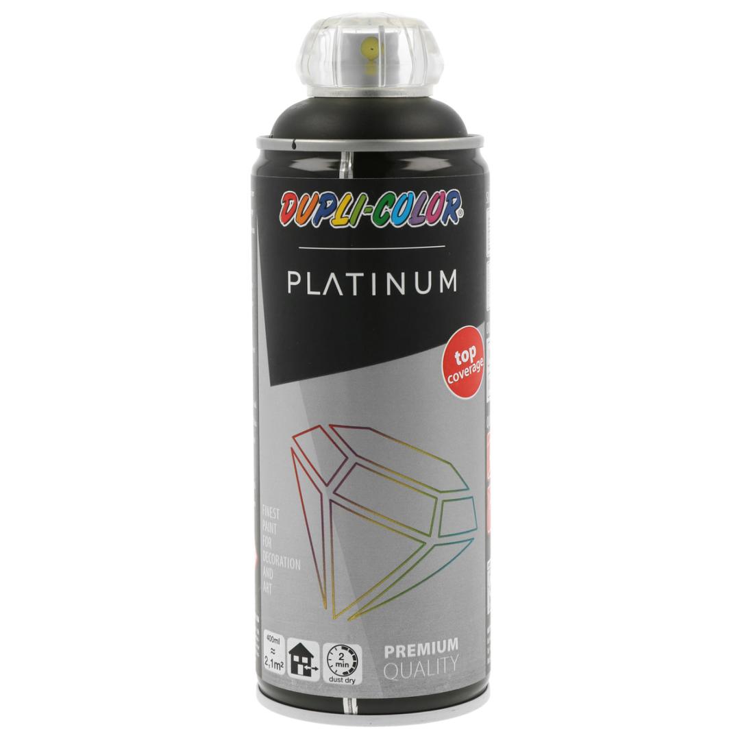DUPLI-COLOR Platinum tiefschwarz seidenmatt, 400 ml
